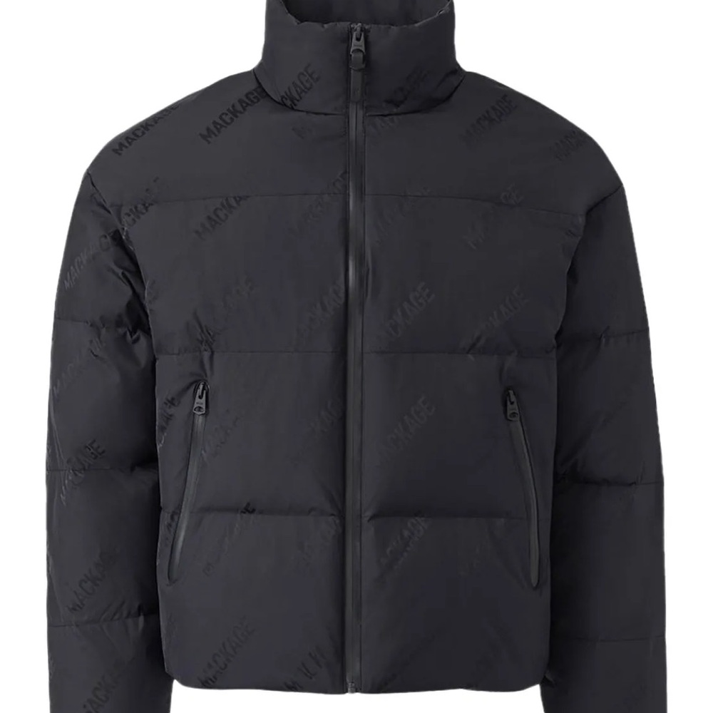 Mackage Joe City MG Down Puffer Jacket Black Men’s Size 44/XL